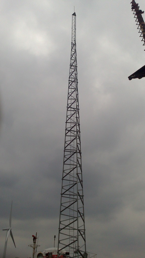 Mast at Radio Caroline
