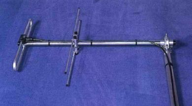 VHF2N Two Element VHF Yagi with Twin Reflector Frequency Range 70-227MHz